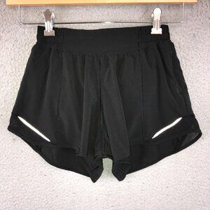 Lululemon Hotty Hot Low Rise Short size 4 Tall Black